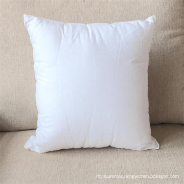 White Personalized Hotel Bed Square Plain Pillows Insert Wholesale